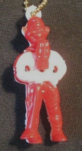 Llavero de plástico vintage década de 1950 Howdy Doody Destreza desmontable (InvC) - Imagen 2 de 3