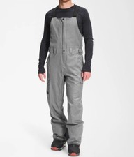 THE NORTH FACE Men's FREEDOM BIB Snow Pants - TNFMediumGreyHeather  Size Small