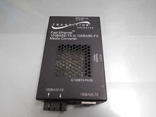 Transition Networks 100BASE-TX 100BASE-FX Media Converter E-100BTX-FX-05 No P/S