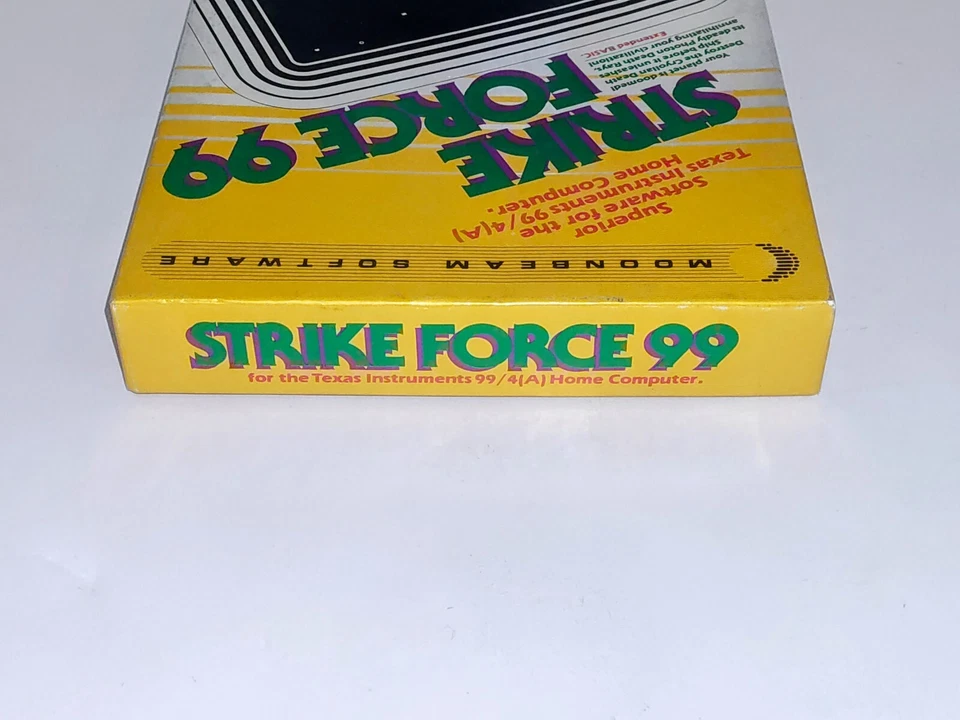 Strike Force 99 Ti-99/4a Versión Disco Caja Instrucciones Moonbeam Software (Raro) Foto 3 de 4