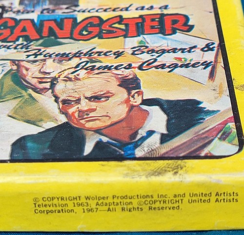 Vintage 8mm movie on Super 8 Humphrey Bogart James Cagney Succeed As A Gangster - Picture 2 of 7