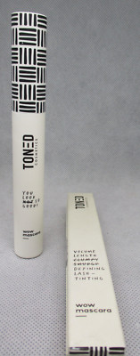 Tones Cosmetics 9ml WOW Mascara , schwarz, Vegan, ohne Tierversuche