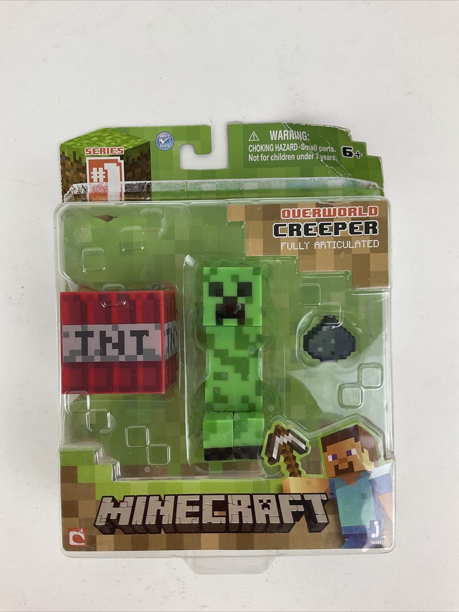 Minecraft Overworld Creeper Series 1 Fully Articulated Minecraft Overworld Creeper Series 1 Fully Articulated
