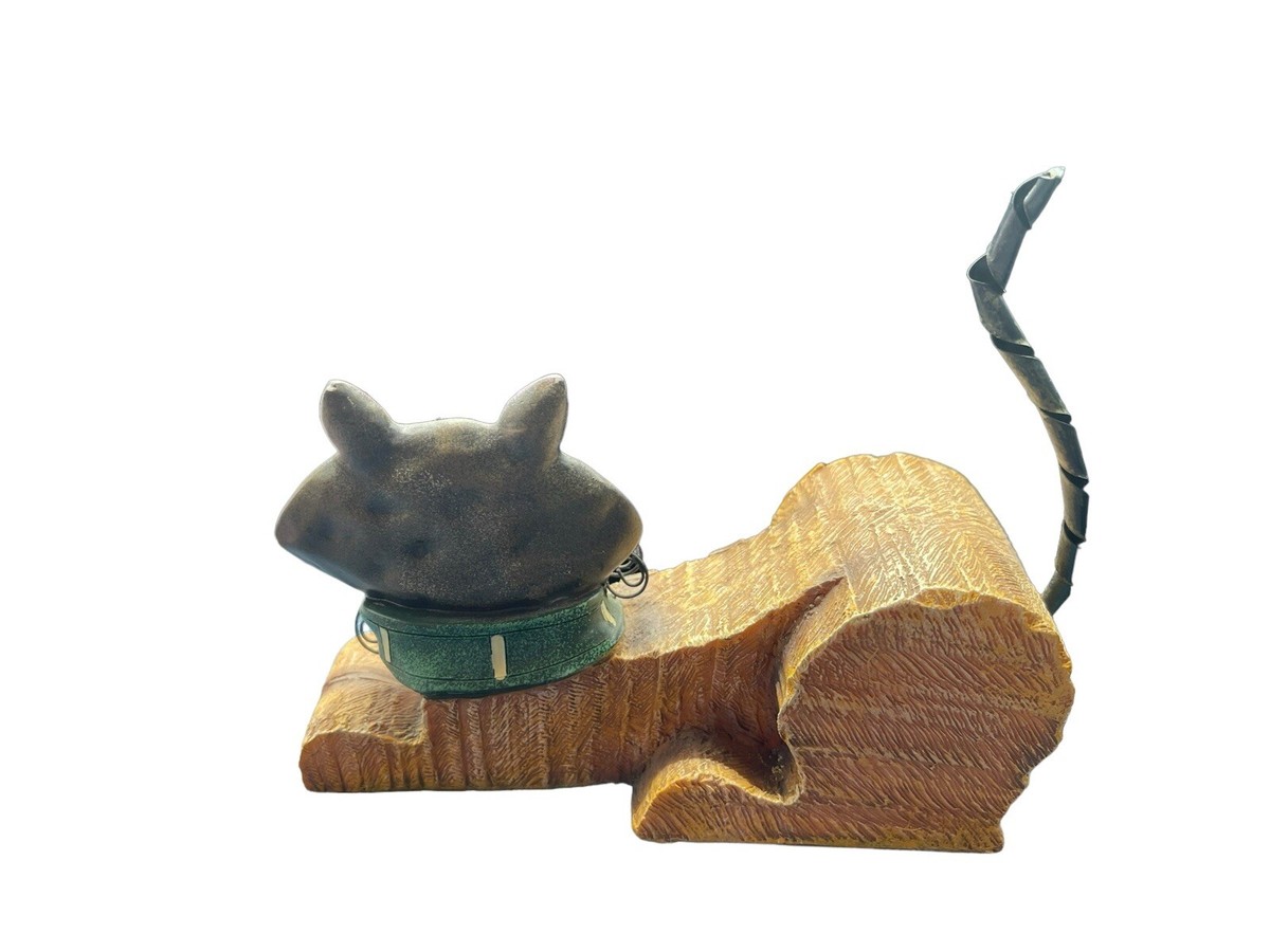猫の絵　アメリカンフォークアート（額入り）ニューヨーク　ヴィンテージ　USA 猫の絵 アメリカンフォークアート（額入り）ニューヨーク