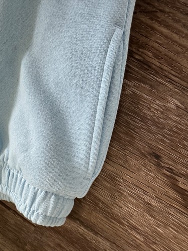 Roxy Girl Fleece Pants Wide leg Clear Sky Blue size XL 16 NWT NEW Style RSFHC11S - Picture 9 of 15