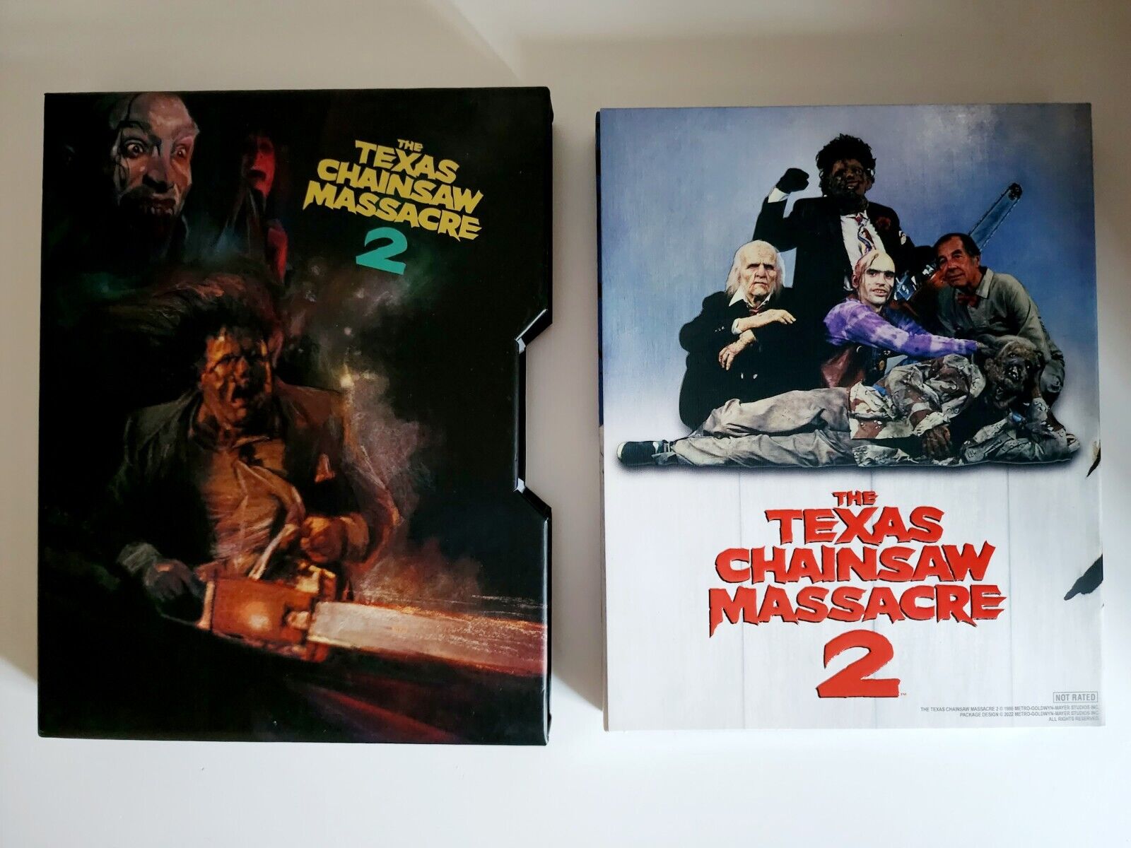 THE TEXAS CHAINSAW MASSACRE 2 4K UHD/BLU-RAY