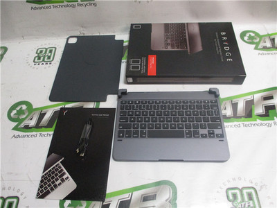 Brydge BRY4012-B Wireless Keyboard Case w/ Trackpad Charger Cover Open Box