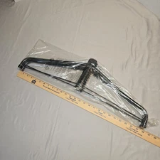 24in Green Metal Tree Base Stands, Artificial Christmas Trees Folding Legs