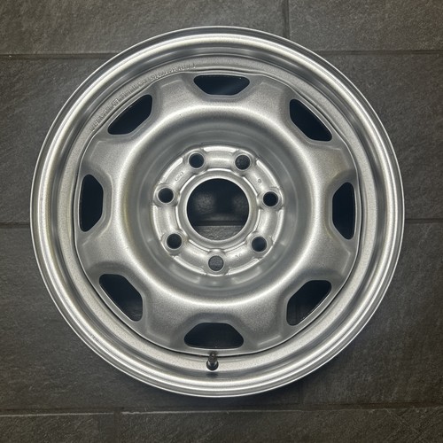 17 Inch Wheel for 2010-2014 Ford F150 7 Lug Silver Steel Rim - Picture 2 of 7