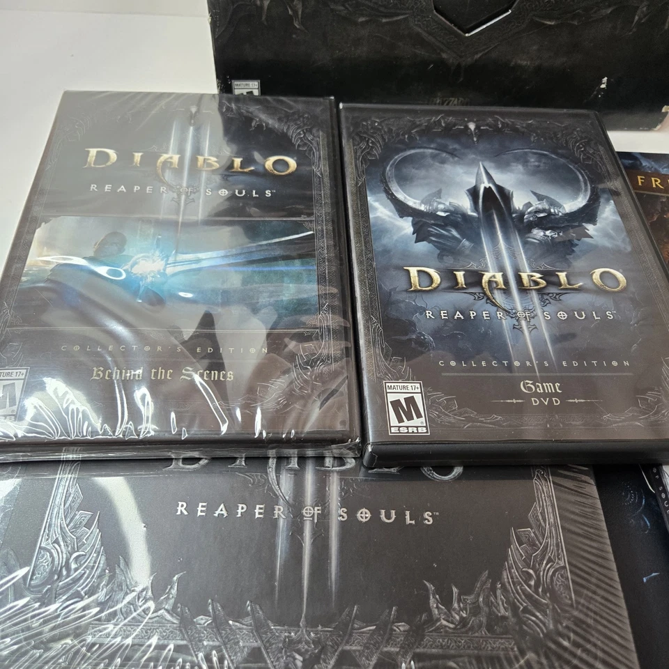 Blizzard Diablo III 3 Reaper of Souls Edición Coleccionista Juego PC LEER COMPLETO Foto 3 de 4