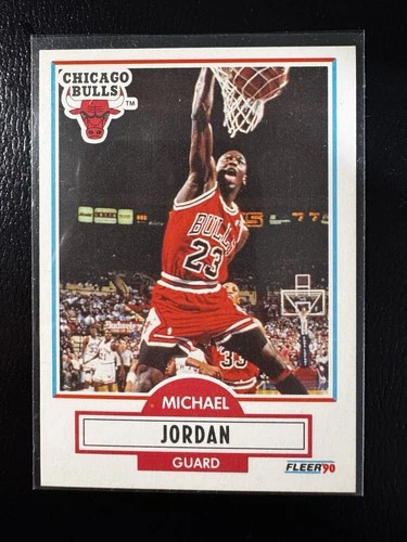 1990-91 Fleer Michael Jordan #26 Chicago Bulls (A) Combine Shipping
