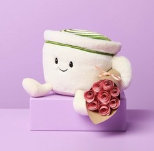 Limited Valentines Edition Gigglescape 6  Matcha Latte Plush - Sold Out Rare