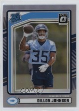2024 Panini Donruss Rated Rookie Optic Preview Holo Prizm Dillon Johnson 2l4