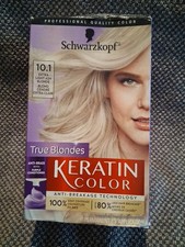 Schwarzkopf Keratin Color Permanent Hair Color 10.1 Extra Light Ash Blonde