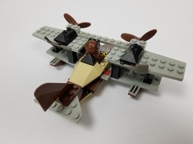 LEGO Adventurers 5925 Pontoon Plane Complete Jungle Bi-plane Harry Cane