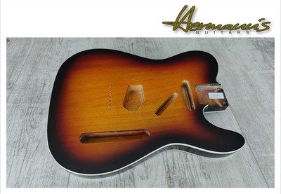 TL Mahagony Body,  Finish 3 Tone Sunburst, Gewicht 2,0 kg, zum Sonderpreis