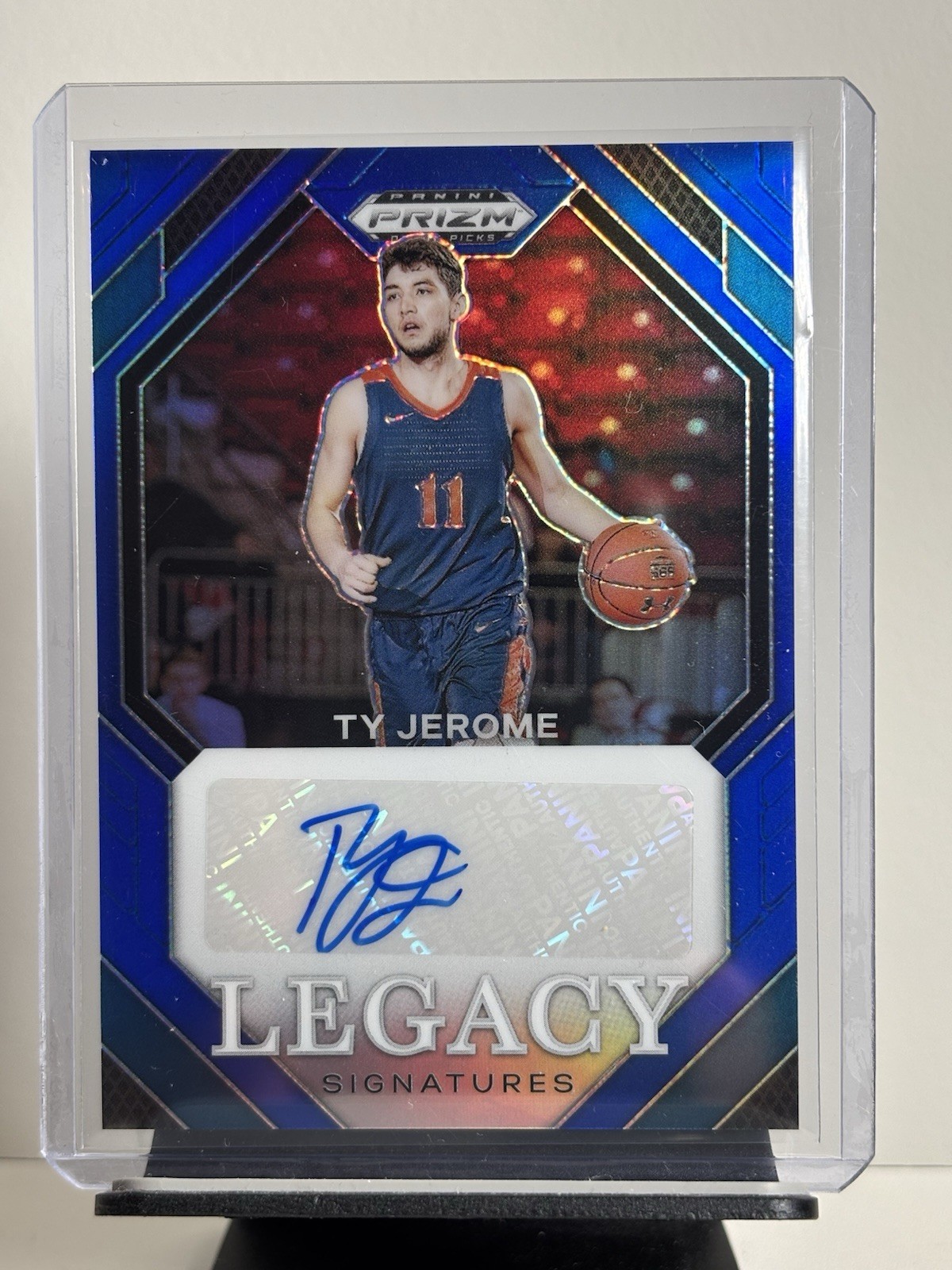 2024 Ty Jerome Prizm Draft Picks Legacy Signatures Blue /149 #LS-TYJ - Cavaliers
