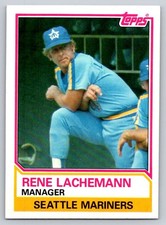 1983 Topps - Rene Lachemann #336