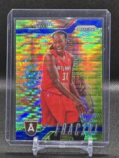 2024 Prizm WNBA - Tina Charles - Fractal Blue Pulsar Prism #d 093/199 - Dream