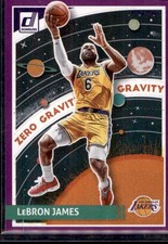 LeBron James #9 2023-24 Donruss Zero Gravity Purple Press Proof