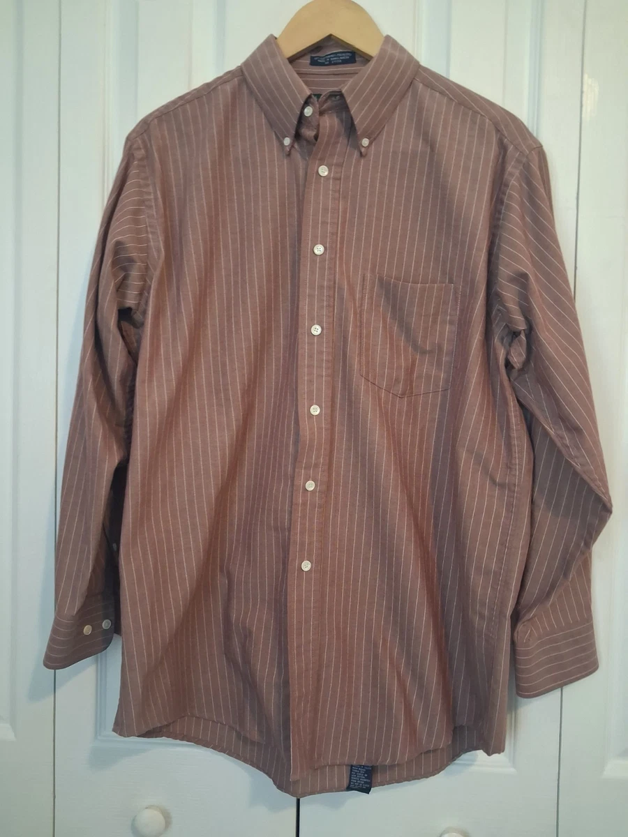 claybrooke dress shirts Claybrooke Wrinkle Free Dress Shirt Blue Mens 18 34/35 Button Up