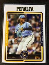 Freddy Peralta 2025 Topps Archives #201 Milwaukee Brewers