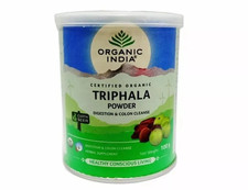 Organic India Triphala Powder 100g for Digestion Colon Cleanse Daily Support