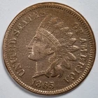 1865 Indian Head Cent Very Fine (VF) Details