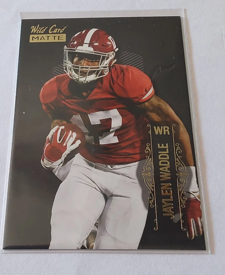 2021 Topps Allen & Ginter's X Jaylen Waddle Topps SKYBOX Panini WILD CARD.   - Image 3 of 4