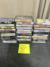 Vintage Cassette Tape Lot Country Folk Mostly 80s