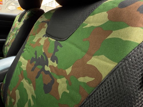 For Ford Maverick Crew Cab 2022-2026 Full Car Seat Covers Mesh Canvas 9PCS - Picture 15 of 17