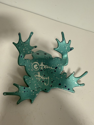 Dan Day Künstler Metall bemalte Skulptur Kröte Frosch Eidechse Gecko Südwesten Kunst - Bild 5 von 15
