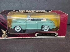 Road Signature Deluxe Edition 1948 Ford Super Deluxe Convertible 118 Teal Blue Road Signature Deluxe Edition 1948 Ford Super Deluxe Convertible 118 Teal Blue
