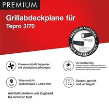 Premium Grillabdeckplane für Tepro 3170