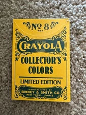 1991 No. 8 Crayola Collector’s Colors Limited Edition 8 Retired Crayon Colors
