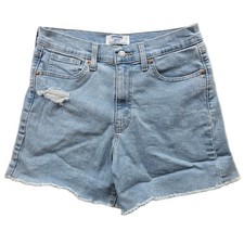 Denizen Levi's Denim Shorts Women 6 W28 Blue Jean Cotton Vintage High-Rise