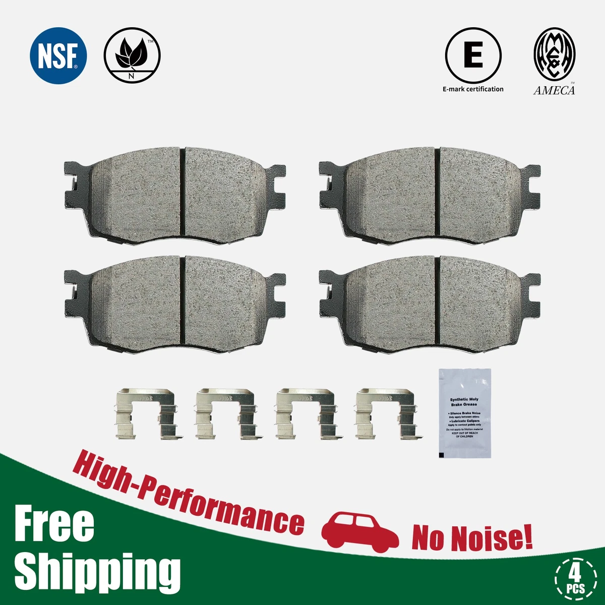 Frankberg Juego De Discos De Freno Con 2 Discos De Freno Traseros Completos, Diámetro De 232 Mm, Compatible Con Golf IV 1J1 Fabia II 542 Polo 9A 9N Ibiza IV 6J5 6P1