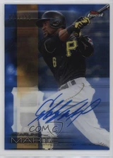 2016 Topps Finest Auto Blue Refractor /150 Starling Marte #FA-SM Auto