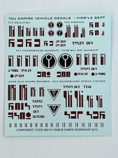 Warhammer 40,000 - Tau Empire Vehicle Transfer Sheet 99510113006 - Decals 40k
