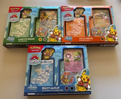 Three (3) 2025 Pokémon World Championships Decks