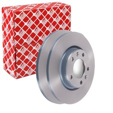 2X FEBI BREMSSCHEIBEN Ø268mm HINTEN PASSEND FÜR CITROËN BERLINGO C4 DS DS OPEL