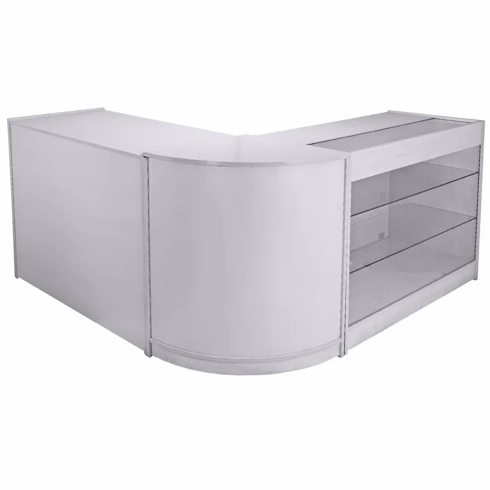 MonsterShop Mars Shop Counters Set & Glass Retail Showcase