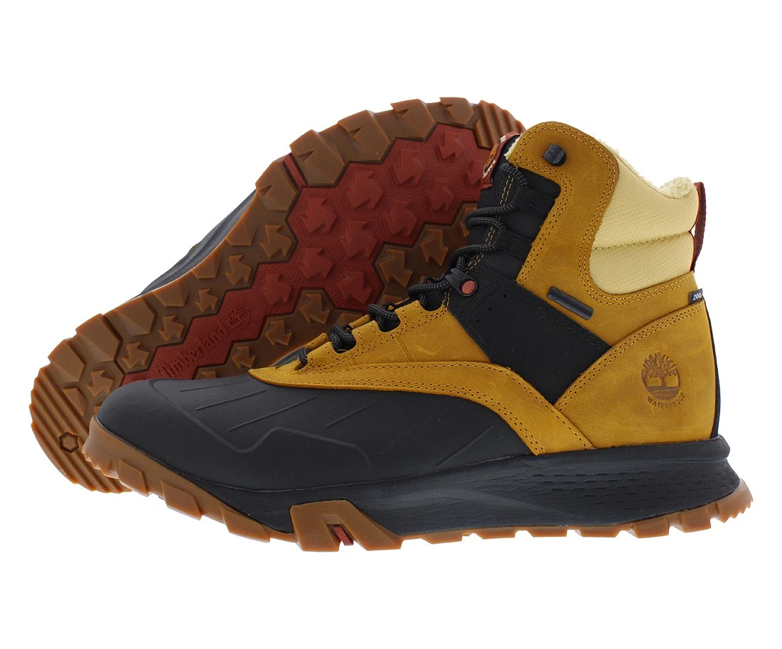 Timberland Mt. Lincoln Waterproof Insulated Mid Leather Boots Mens Shoes Size