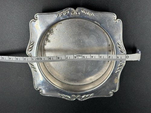 Vintage Marked Crusader - Ashtray Silver Plated. Victorian Style - Bild 5 von 10