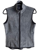 True Vintage Y2K 2000 NWT Size Small Grey Gap fleece Vest Super Soft RARE FIND