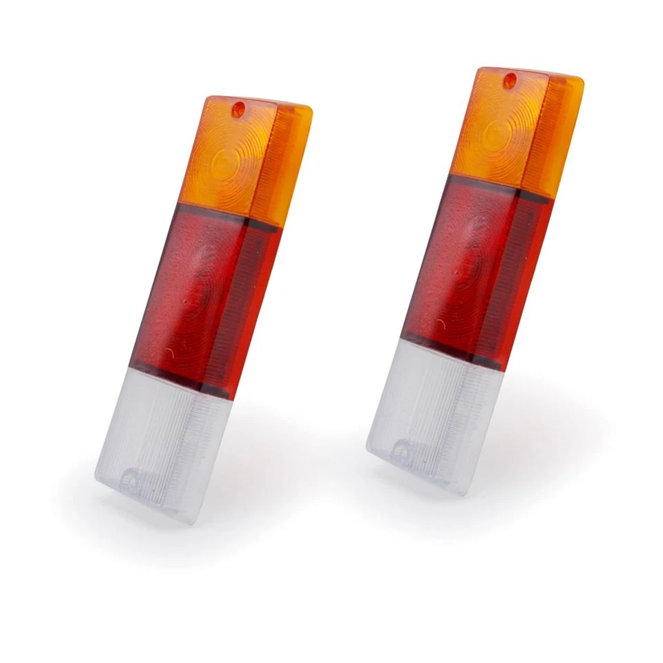 Set Rear Tail Lamp Light Lens For Nissan Datsun 520 521 J13 Pickup 1966 - 1971 — 第 4/4 张图片