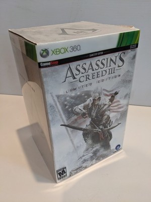 Assassin's Creed III 3 Xbox 360 Limited Edition Box Set Game