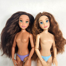Disney ILY 4 Ever Inspired By Stitch and Daisy Duck Nude Dolls Lot Of 2