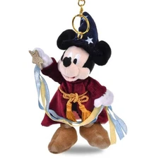 Japan Disney Store Mickey Plush Keychain Magic Disney FANTASIA 85TH 【Pre Order】