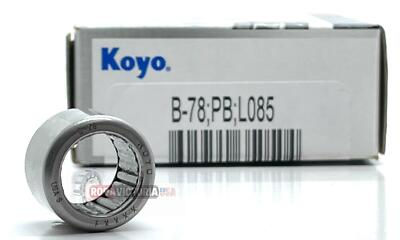 1 PCS KOYO B-78 Open End Needle Roller Bearing 7/16 x 5/8 x 1/2'' Made in USA